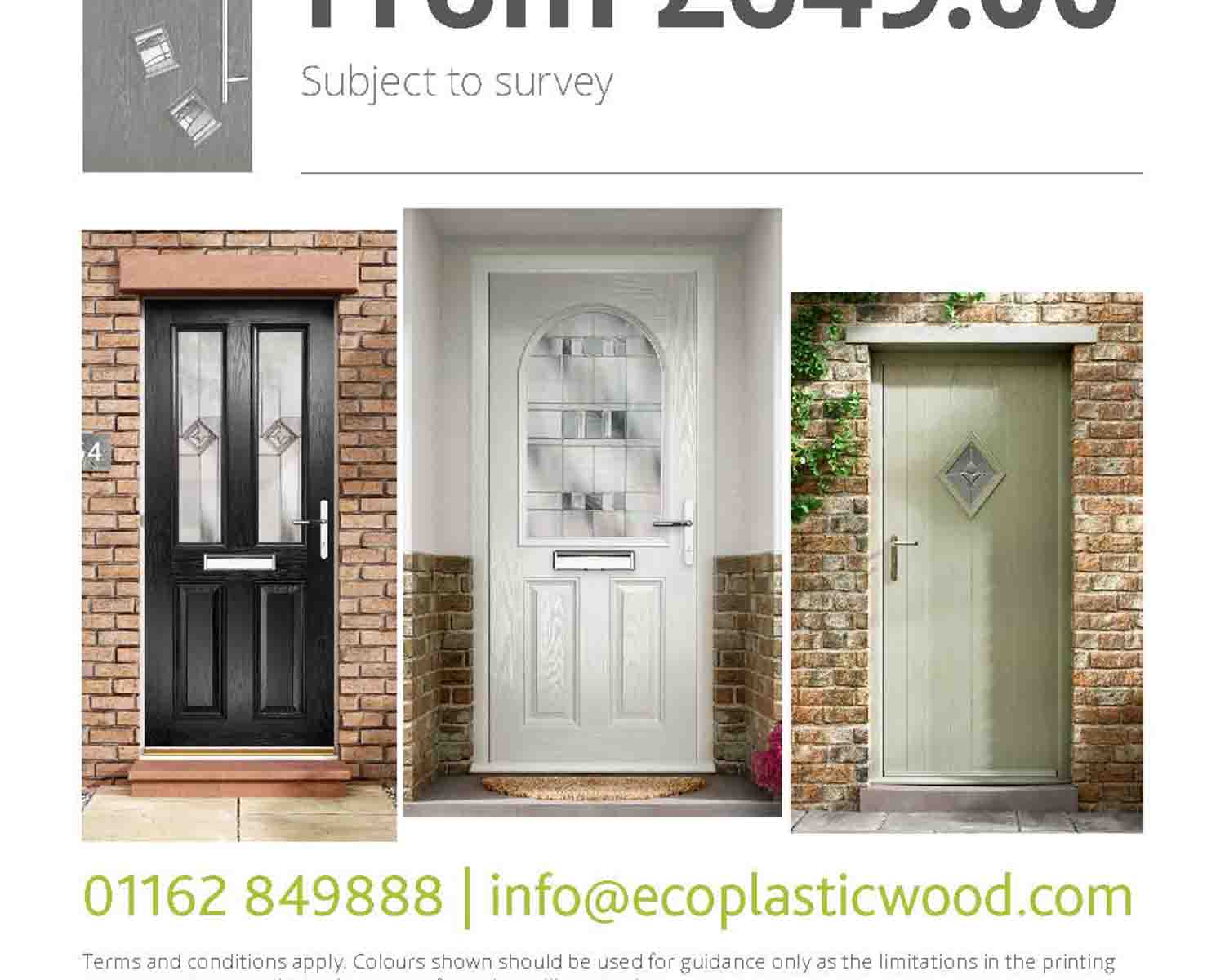Why Choose a Composite Door? The Best Door Eco Plastic Wood
