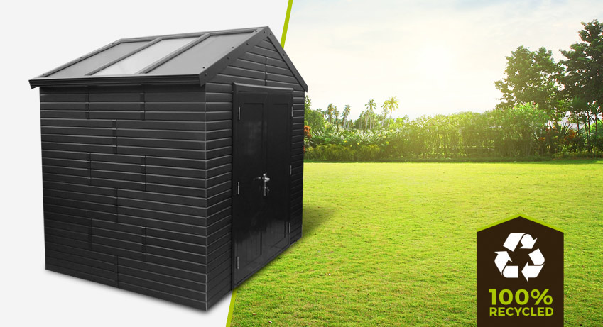 Plastic Shed No Maintenance, Eco Friendly Outdoor Storage