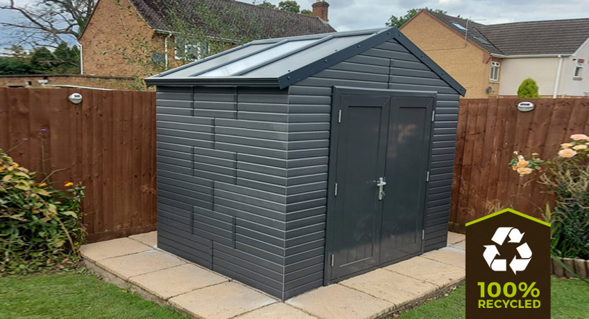 Plastic Shed No Maintenance, Eco Friendly Outdoor Storage