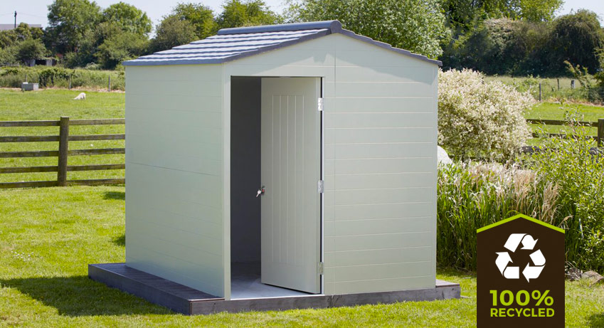 plastic shed no maintenance whatsoever eco plastic wood